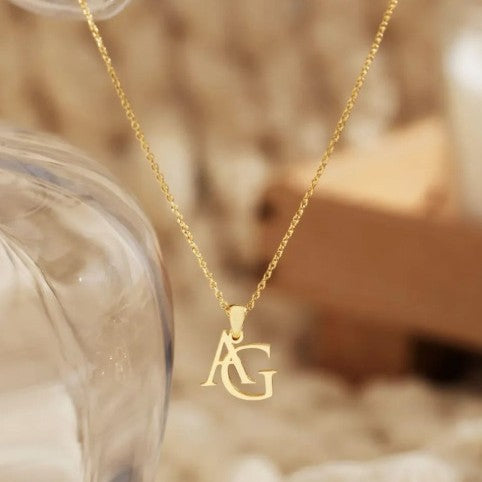 Fashionable Stainless Steel Custom English Letter Necklace