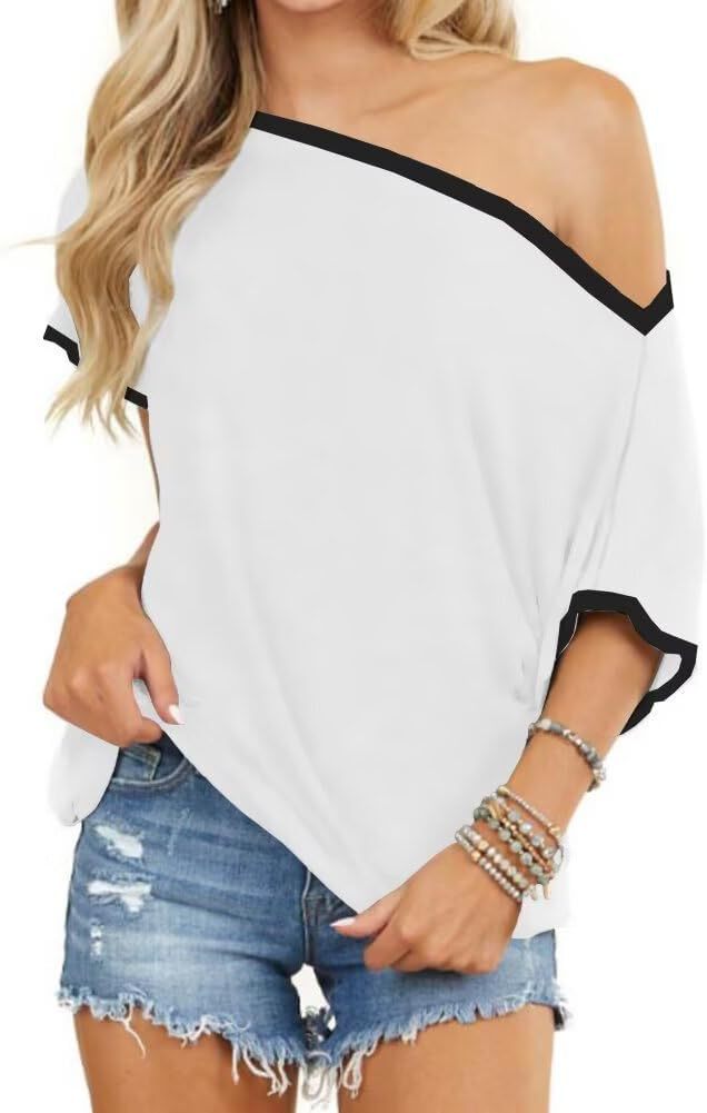 Summer Off-shoulder Top With A Designer Touch
