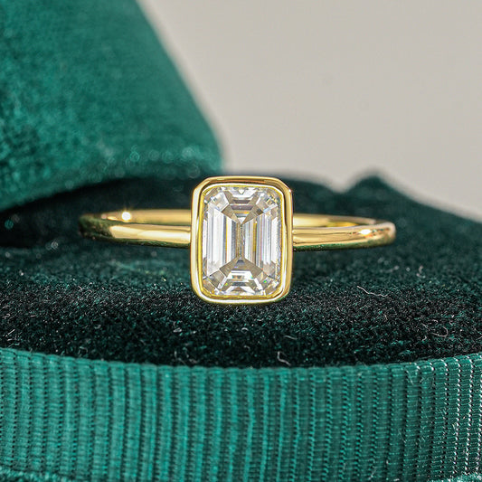 Womens Zircon Ring With 18K Gold Platingdirect From The Source